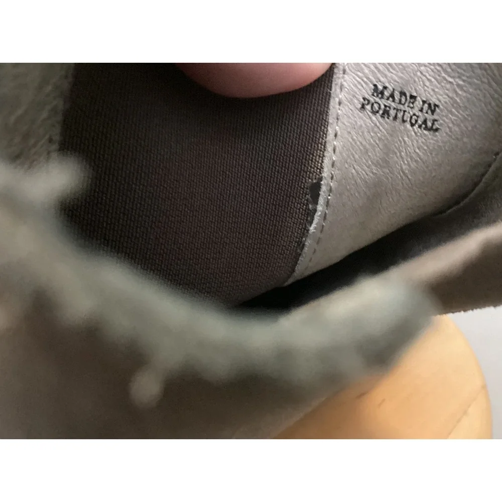 AllSaints Chelsea Boots Mens 42 / 11 Taupe Brown Suede Crepe Sole Rhett Slip-on